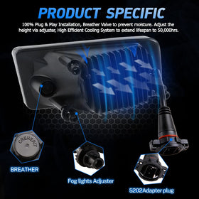 Z-OFFROAD side profile revealing mounting points and tough aluminum housing