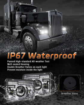 Z-OFFROAD breather valves and sealed housing showing waterproof protection benefit