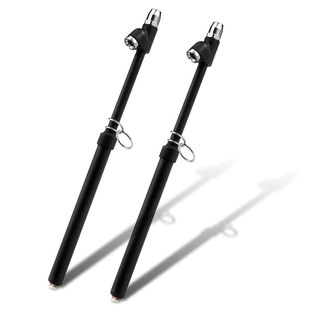 Z-oneMart front view of heavy duty tire pressure gauge showing clear scale and casing for reliability