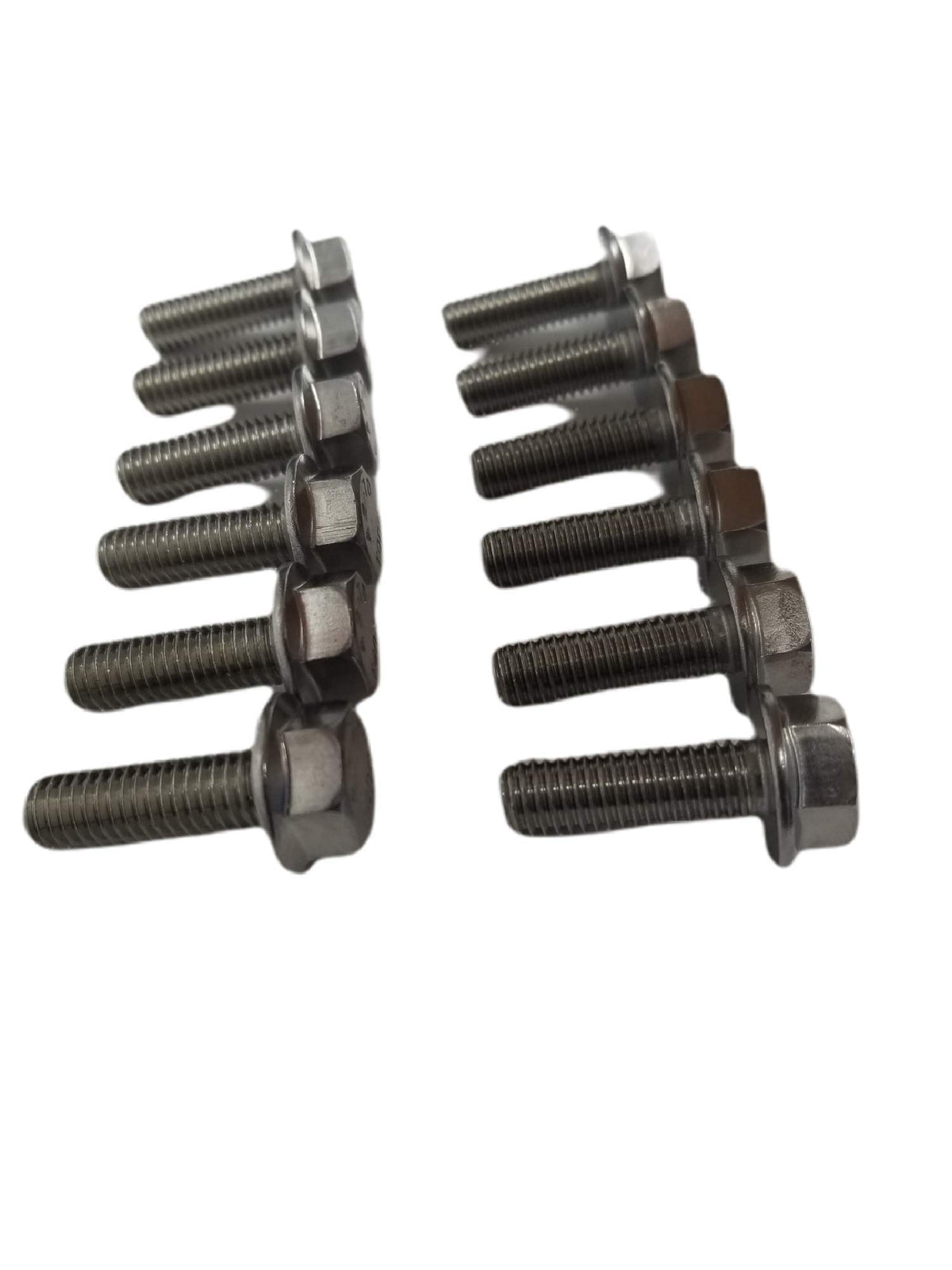 Z Whip bolts installed on LS header during engine work showing reliable fastening and maintenance ease