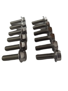 Z Whip bolts installed on LS header during engine work showing reliable fastening and maintenance ease