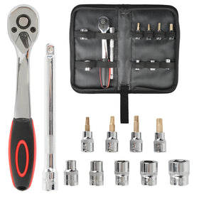 Z8 tool kit front view showing organized sockets and Torx bits for Bronco convenience