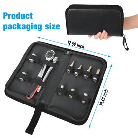 Z8 tools beside a ruler to show scale and portability for on-vehicle jobs