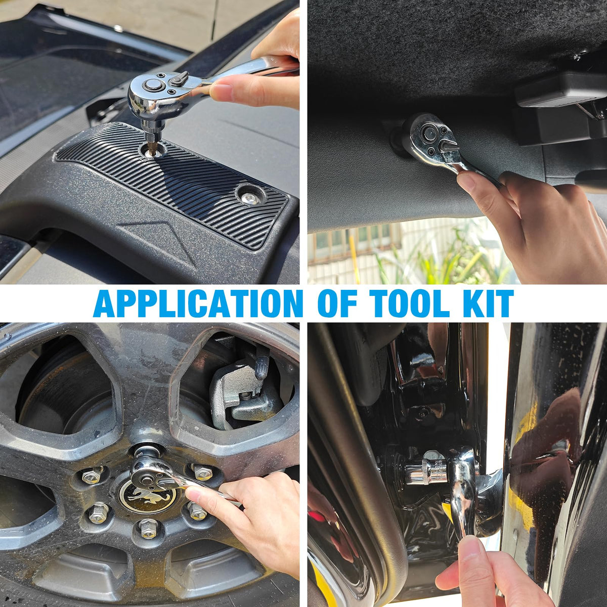 Z8 tools in use removing a Bronco door demonstrating precise fastener fit