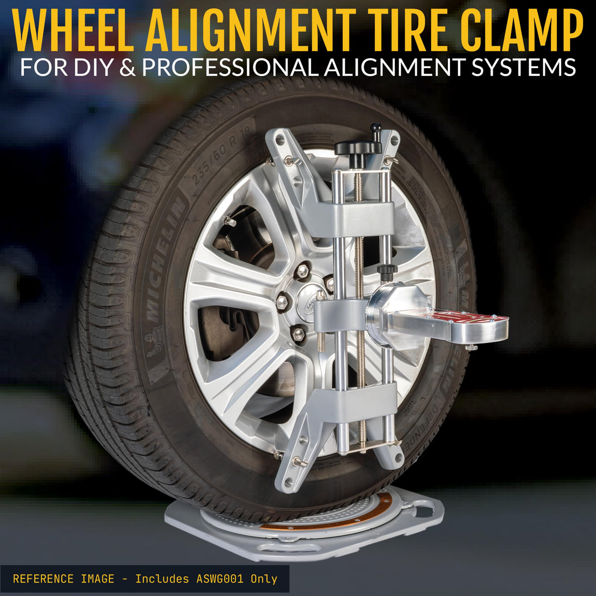 Zackman Scientific close-up of hunter-style adjustable pins providing secure rim contact