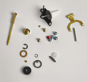 zafee mechanic installing kit on carburetor for restored engine performance