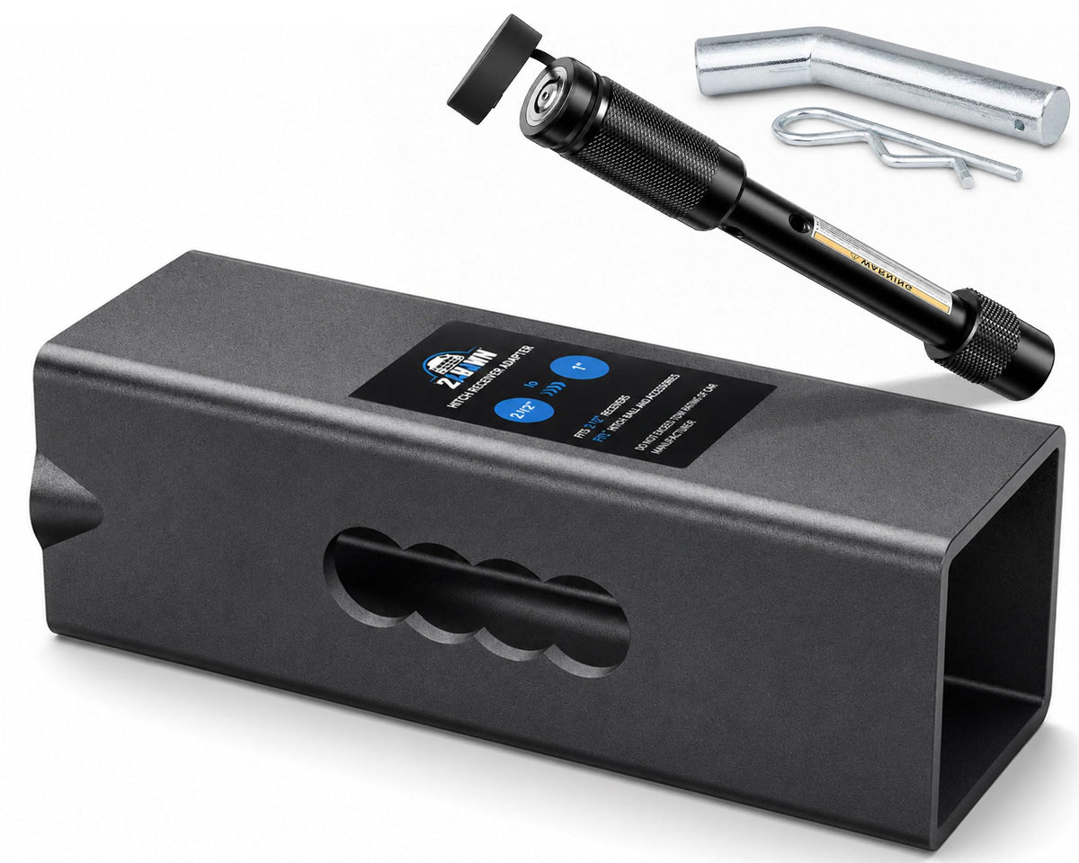 Zahawn adapter front view showing compact profile and secure fit