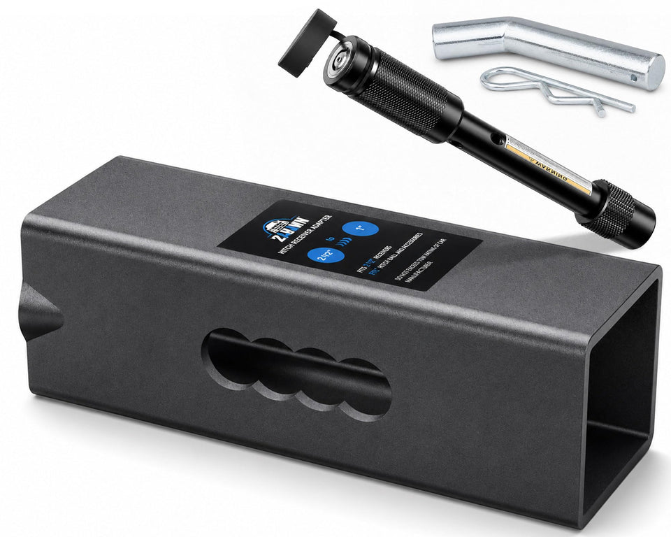 Zahawn adapter front view showing compact profile and secure fit