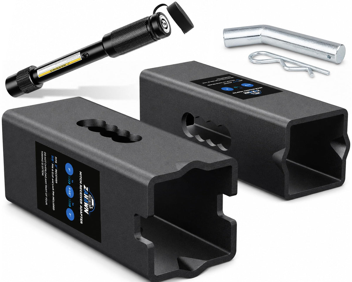 Zahawn complete kit layout with two reducers and two pins