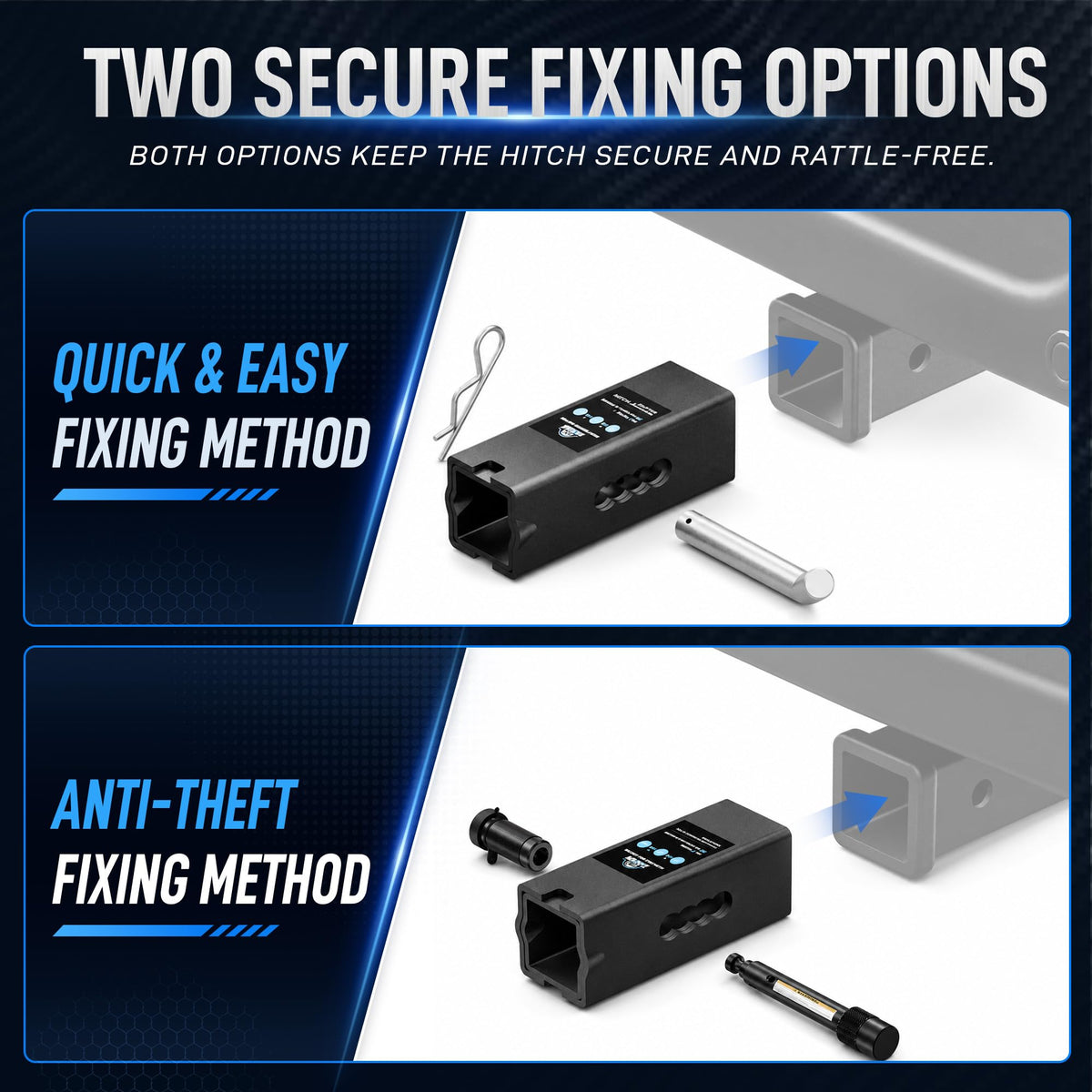 Zahawn reducer outer lip detail for secure alignment and anti-slip