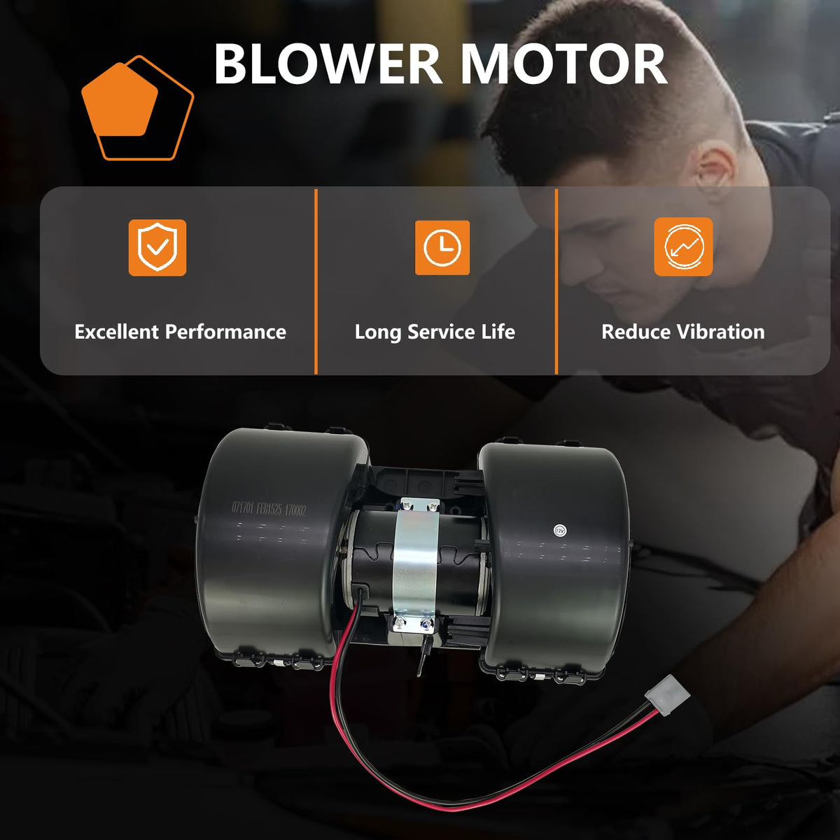 ZANURA side profile motor showing durable build and reliability
