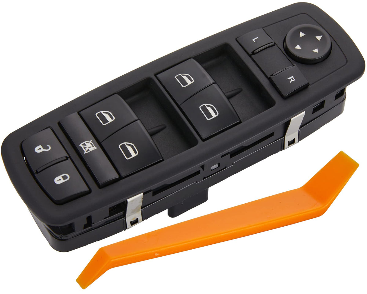 ZAPOSTS front panel view showing green backlight and driver controls for easy visibility