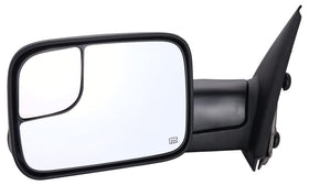 ZAPOSTS driver-side front view showing durable black housing and clean fit
