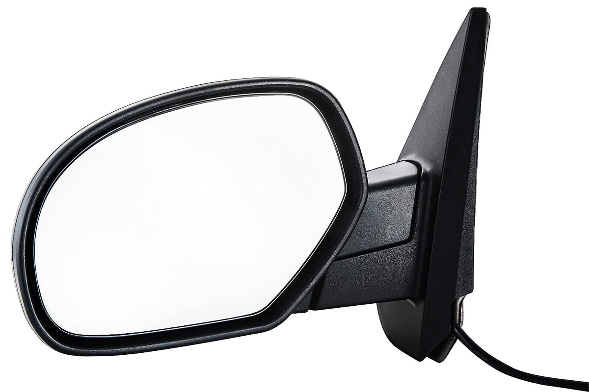 ZAPOSTS driver-side mirror front view showing clean fit and restored visibility