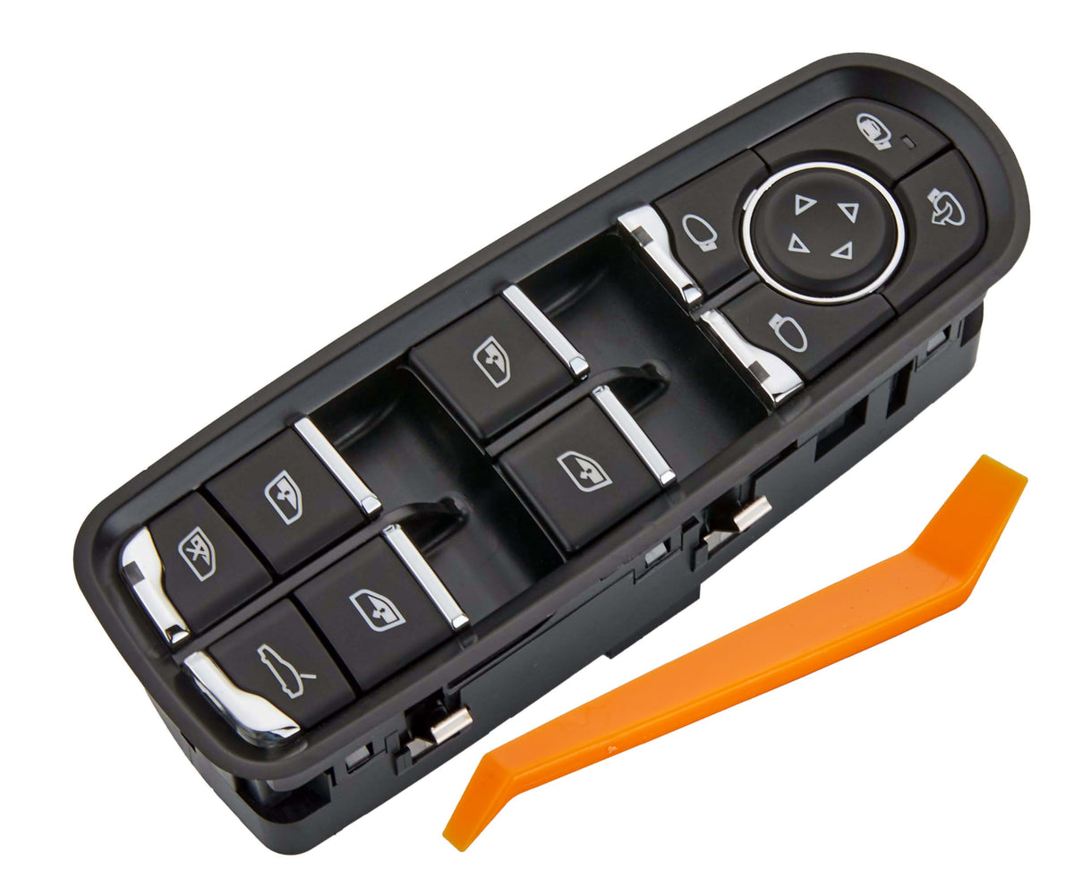 ZAPOSTS front panel showing buttons and AUTO marking for quick identification and fit