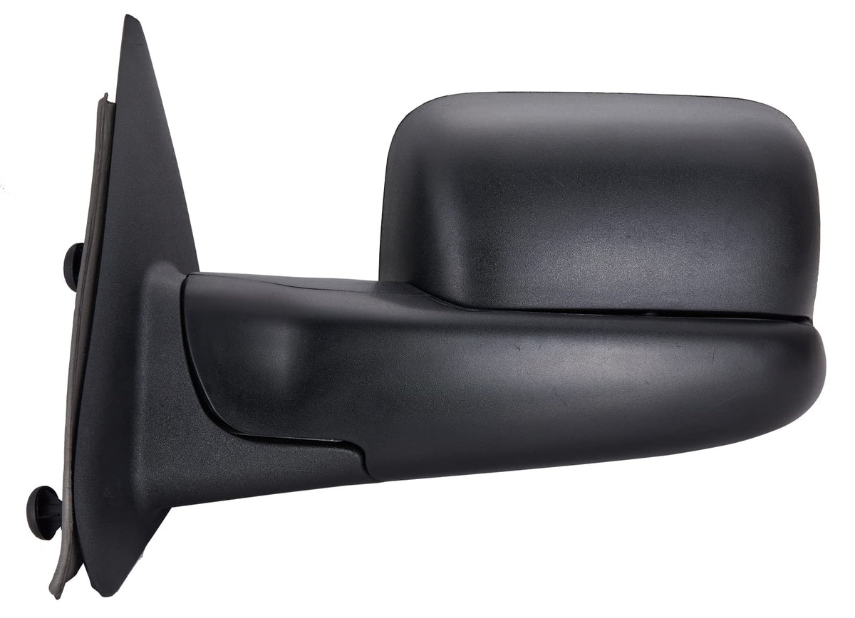 ZAPOSTS flipped-up extended mirror improving lane and trailer visibility
