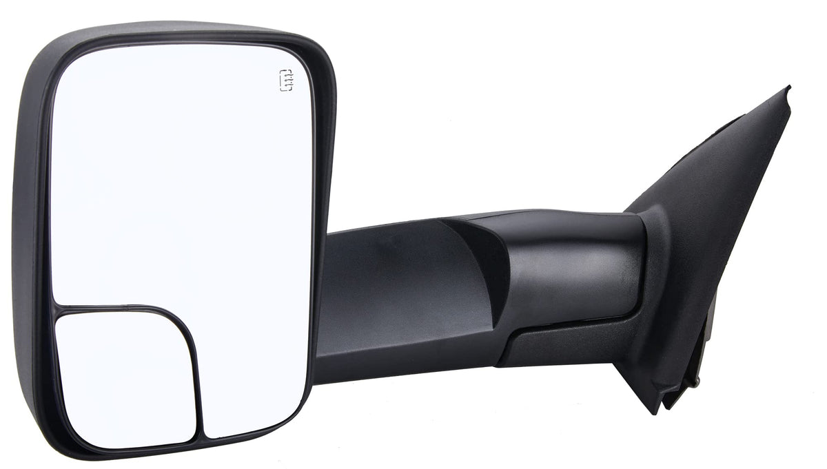 ZAPOSTS folded mirror profile protecting housing in tight spaces