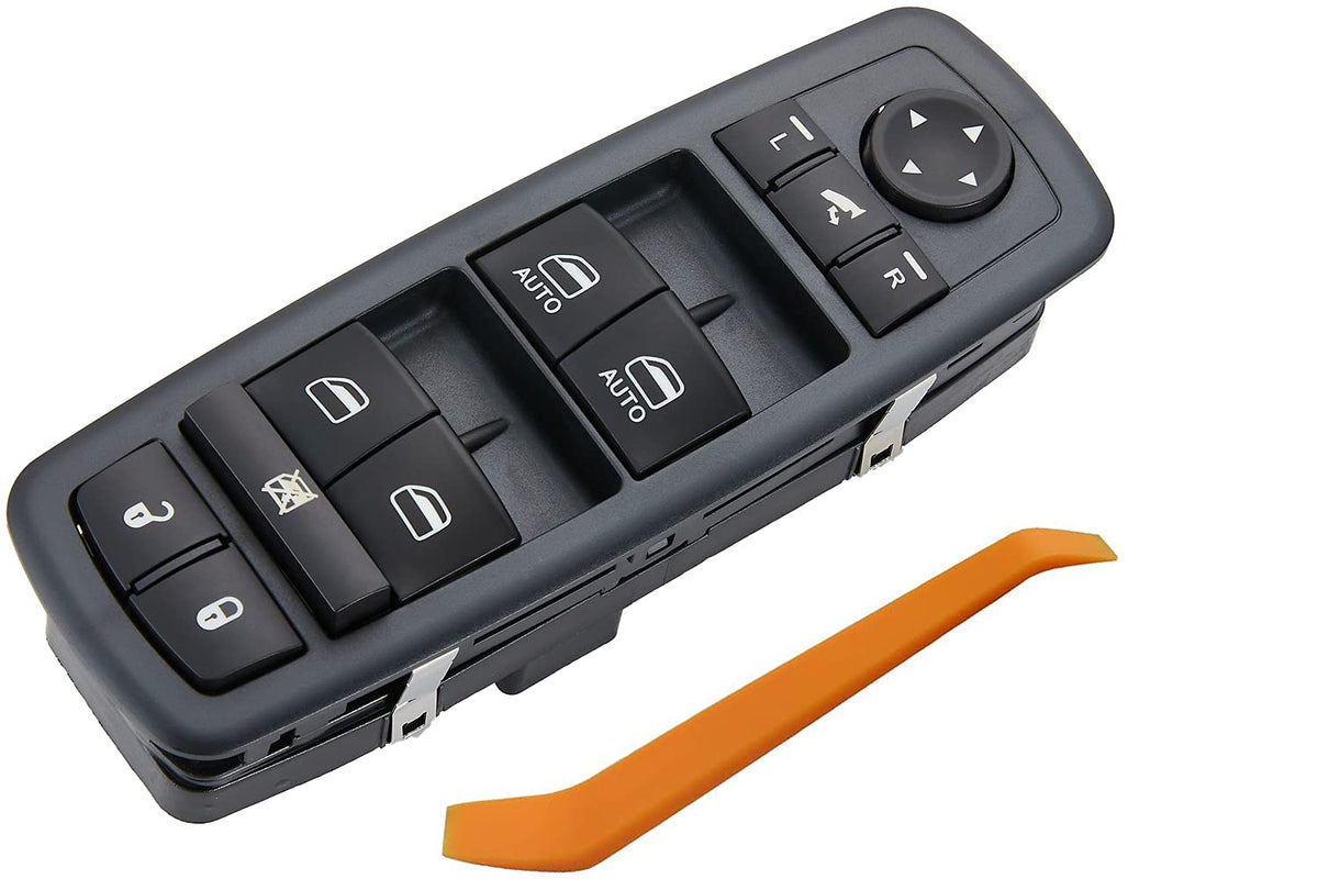 ZAPOSTS front panel driver switch showing controls and easy replacement benefit