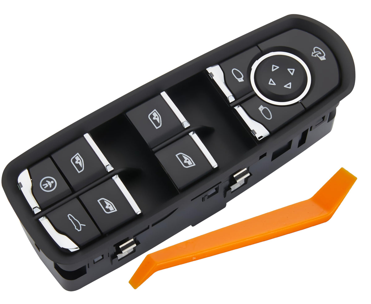 ZAPOSTS front panel driver switch showing controls and fitting benefit