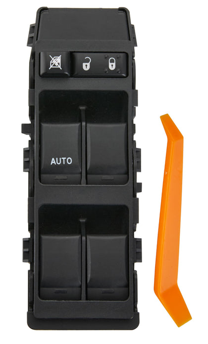 ZAPOSTS front view of master switch showing button layout and fit