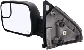 ZAPOSTS mirror mounted on truck door demonstrating accurate fitment