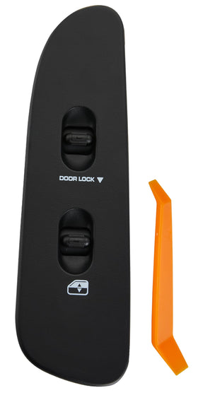 ZAPOSTS front panel showing buttons and black finish, improves cabin control