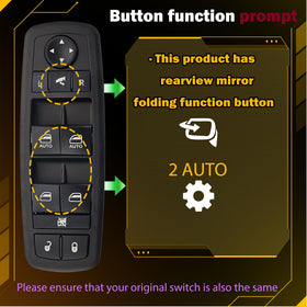 ZAPOSTS switch button top detail highlighting two AUTO buttons for convenience