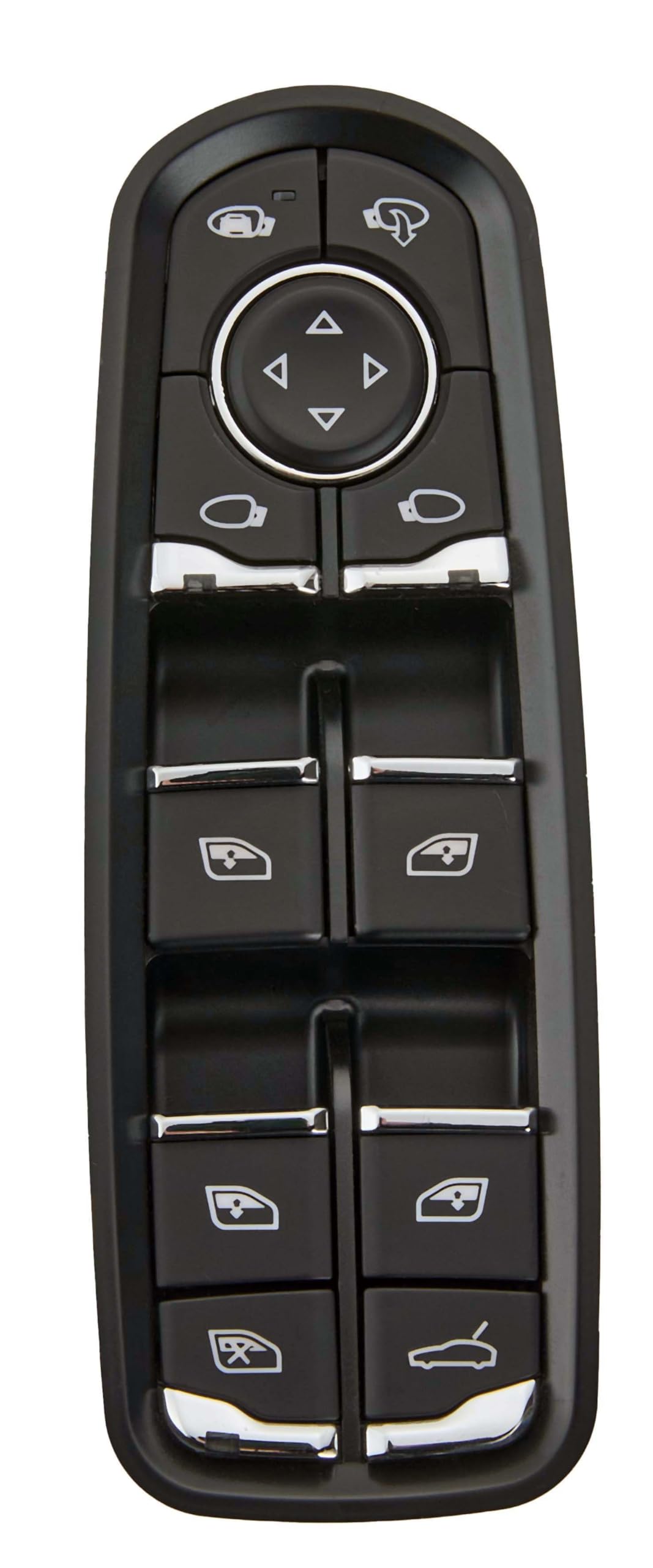 ZAPOSTS close-up of button cluster showing tactile keys for precise driver control