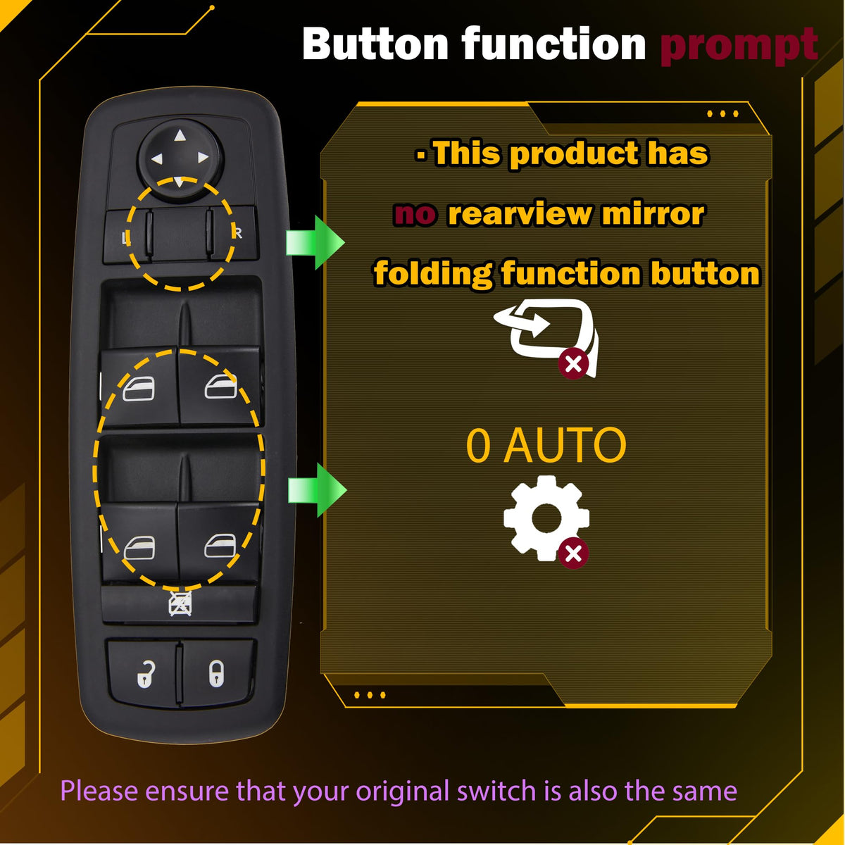 ZAPOSTS button texture close-up showing durable controls and tactile feedback