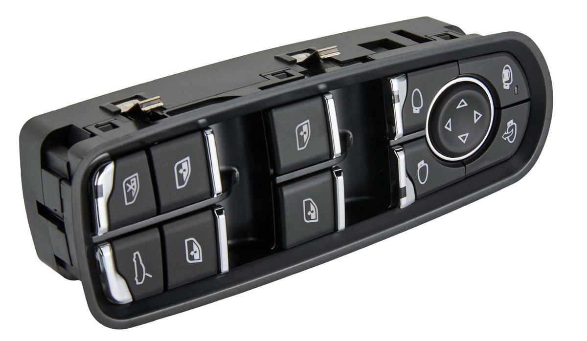 ZAPOSTS installed in a Porsche driver door demonstrating restored window control