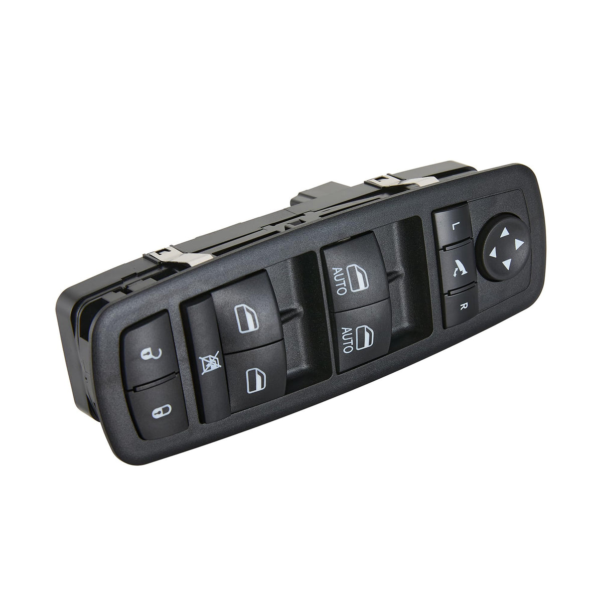 ZAPOSTS switch next to ruler showing compact size and easy installation benefit