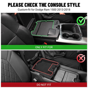 Zaqmru installed in RAM center console; prevents rattles and movement