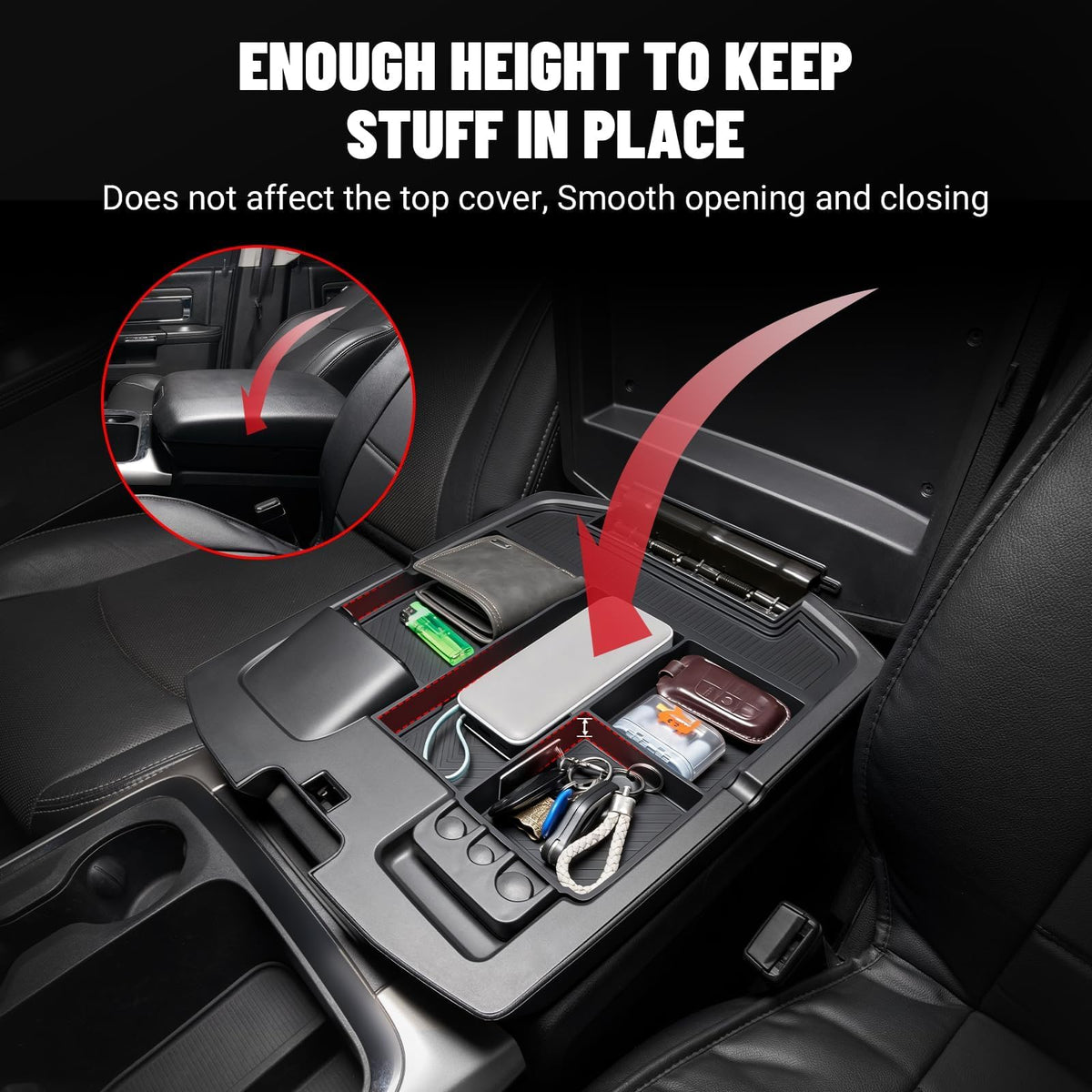 Zaqmru side profile showing flexible depth for secure snug fit