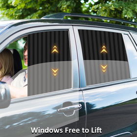 ZATOOTO installed on driver-side window providing glare reduction