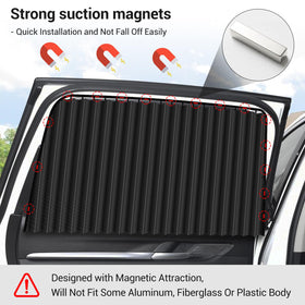 ZATOOTO installed on rear window reducing glare and improving privacy