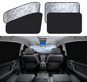 ZATOOTO installed side window shade showing reduced glare and cooler interior