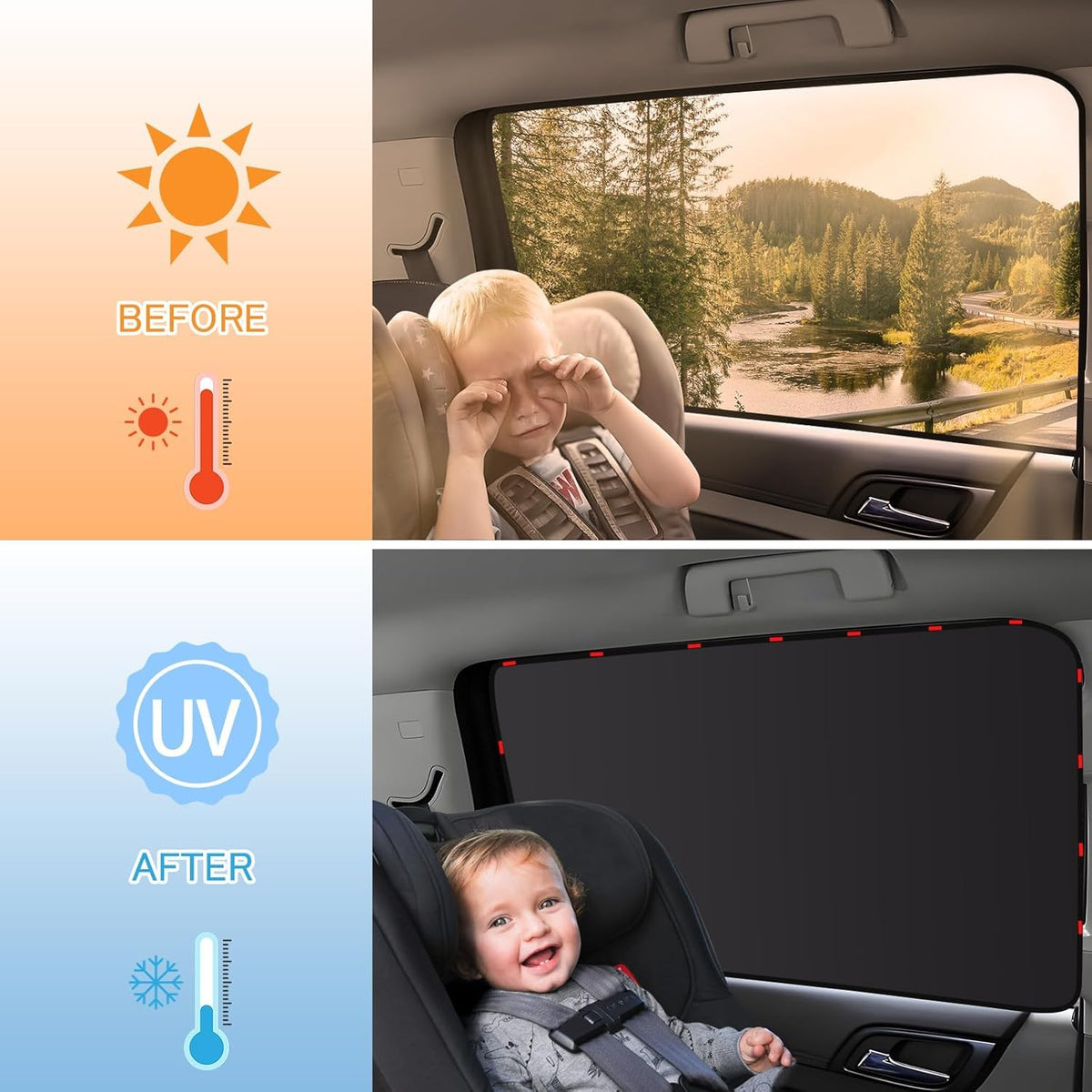 ZATOOTO in camping van creating private, cool interior for rest