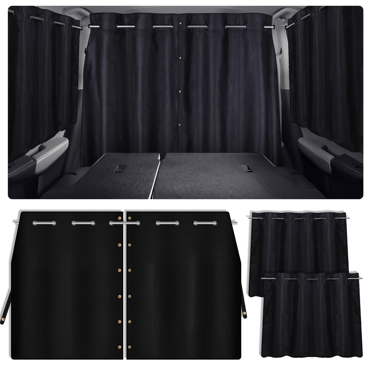 ZATOOTO lifestyle image of family in car illustrating comfort and privacy on trips