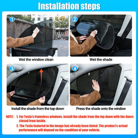 ZATOOTO folded shade being removed and stored cleanly without residue