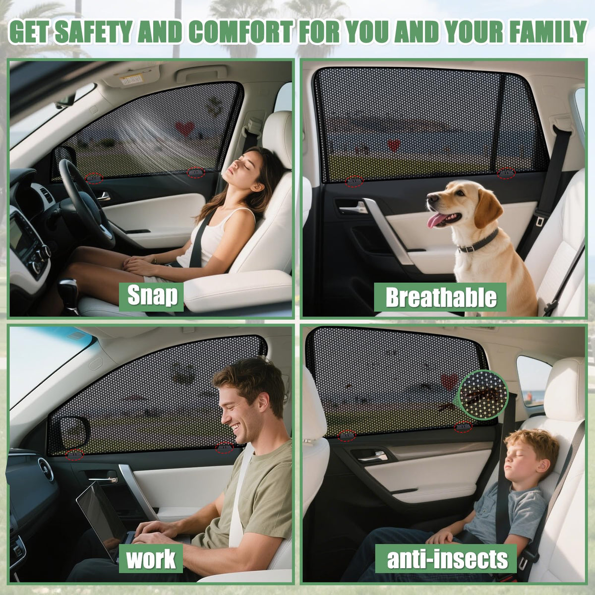 ZATOOTO scale image with hand showing accurate F150 window fit