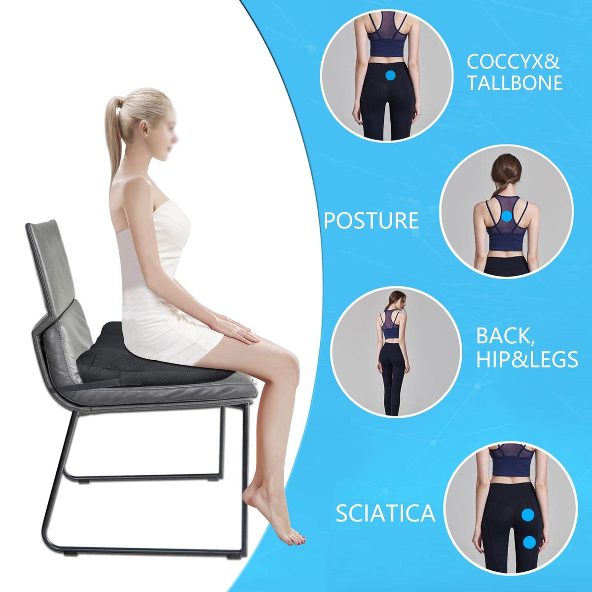 ZAVM built-in handle underside for easy portable carrying between seats