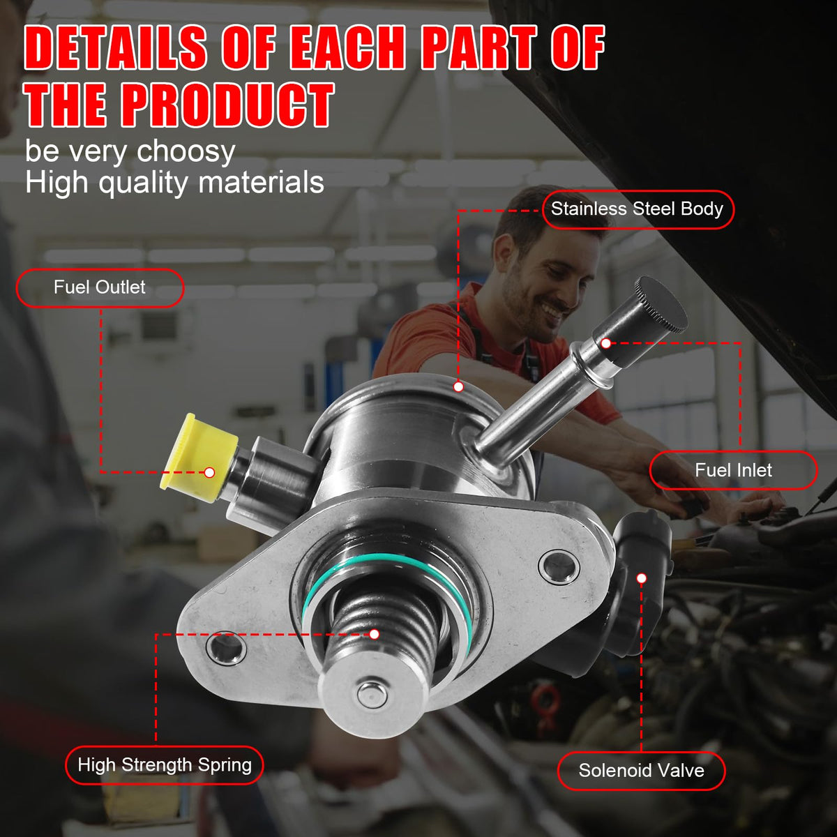 zaygyize close-up plunger and port showing precision fit and reliable pressure