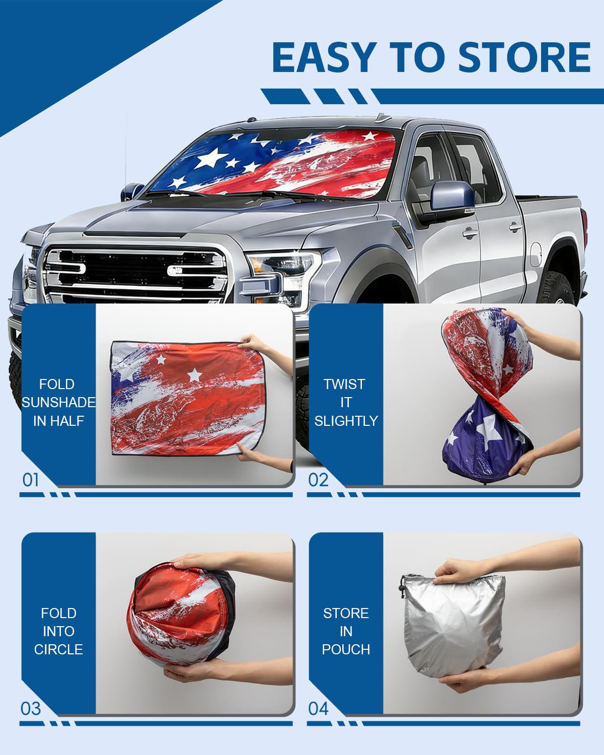 ZAZCQIL lifestyle shot on parked truck showing style and sun protection benefit