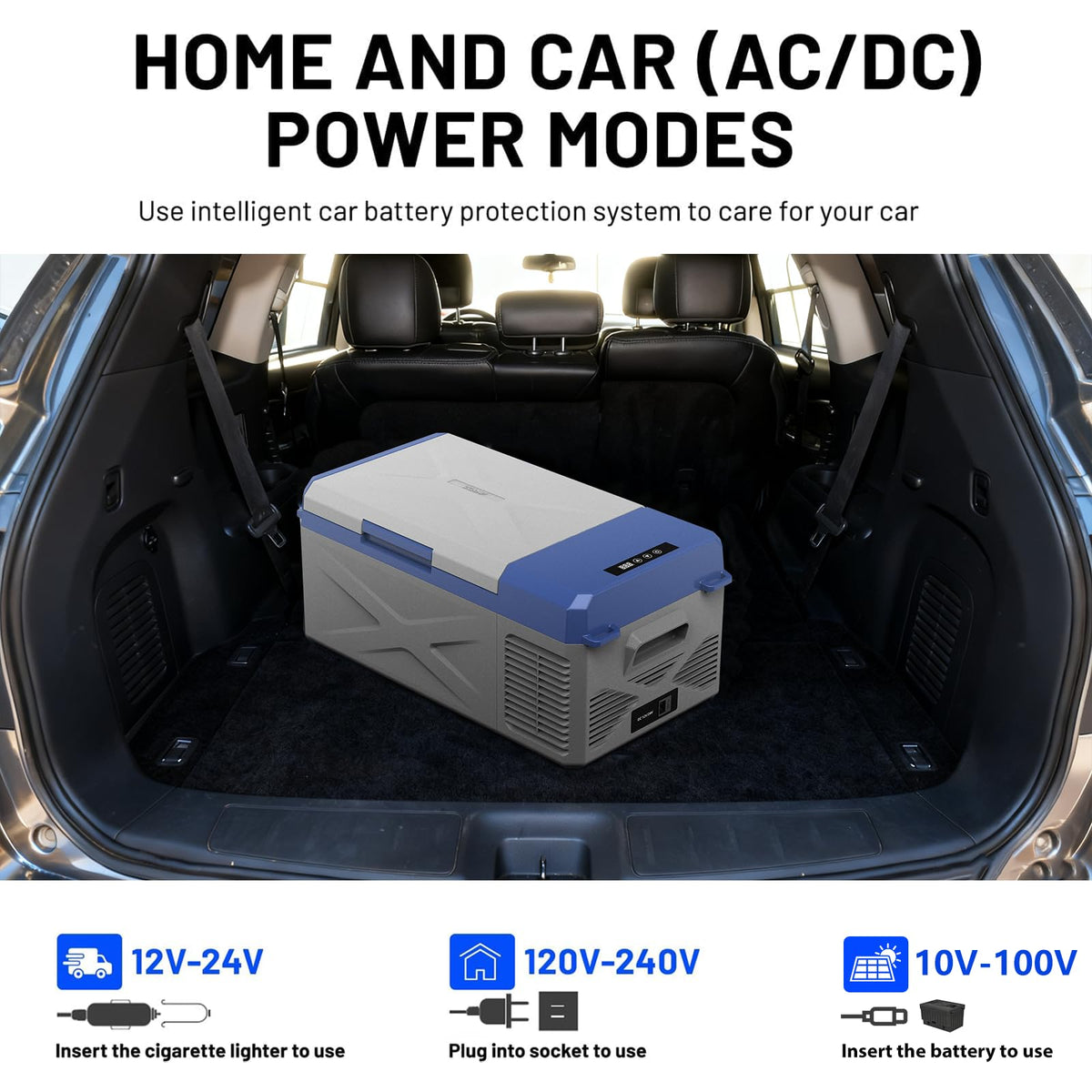 zcamp packaged with AC and DC adapters showing ready-to-use accessories