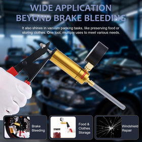 ZEAJSRU kit staged in a garage beside a motorcycle to illustrate on-vehicle diagnostic use
