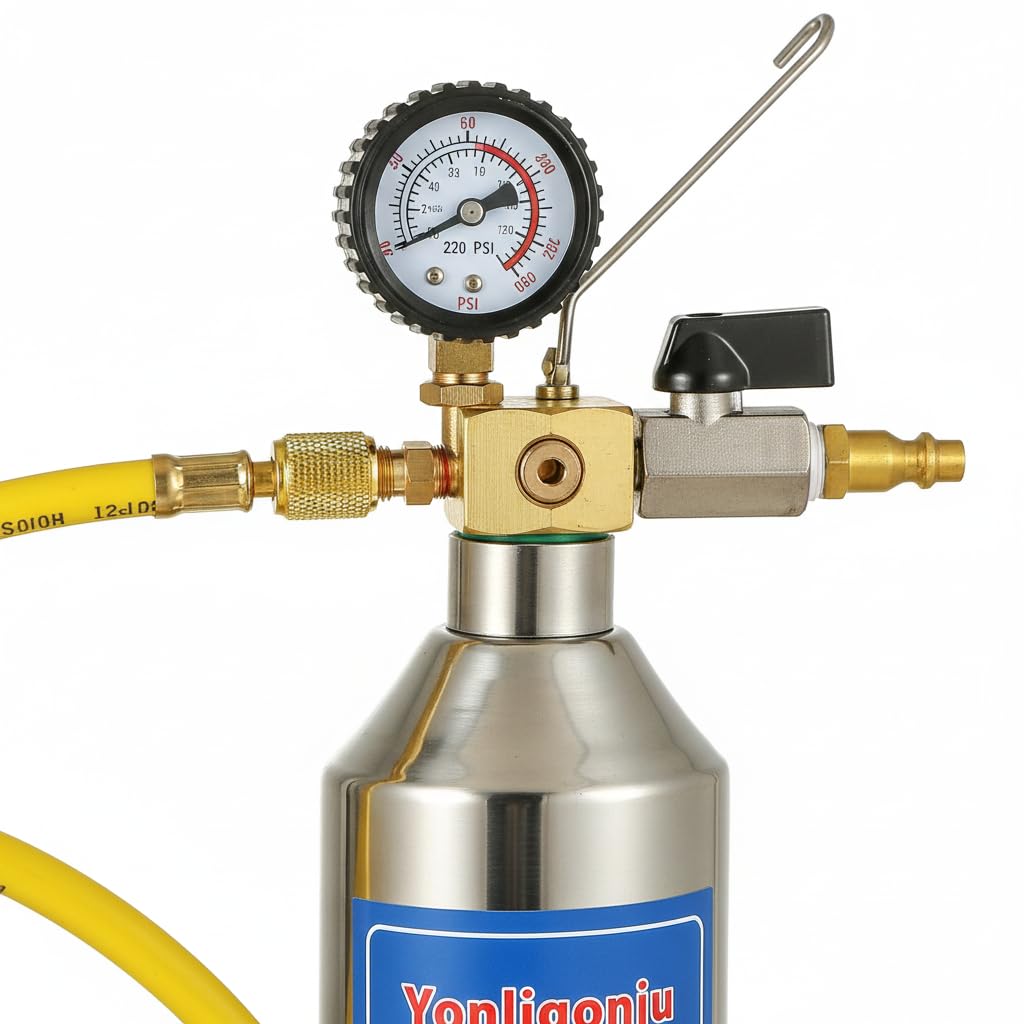 ZEAJSRU pressure gauge closeup with clear dual-scale reading for accurate control