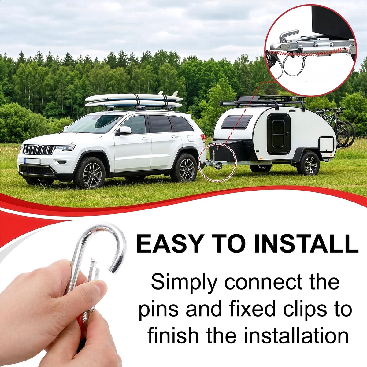 ZEAYEA four-pack layout with tools and manual offering spare convenience