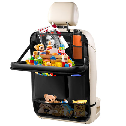 Zecirl front view showing full organizer and tidy backseat benefit