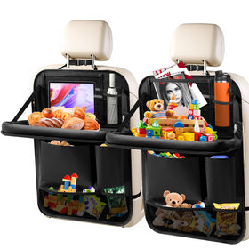 Zecirl front view showing dual organizers and neat storage, keeps car tidy