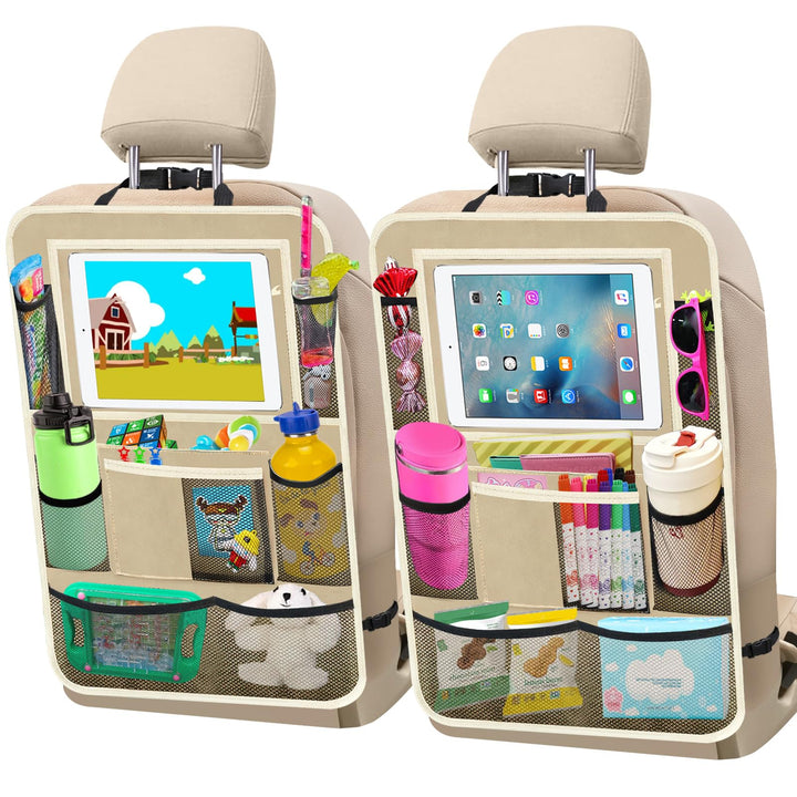 Zecirl front view showing beige organizer keeping items tidy and accessible